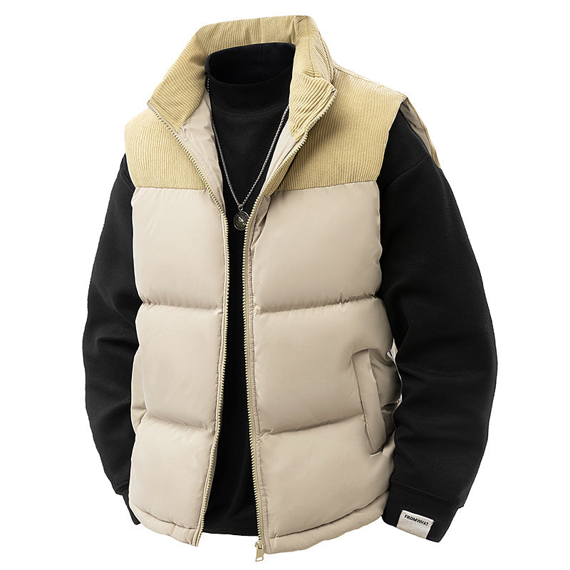 Herrenmode Steppjacke mit Kragen Echo Archiv