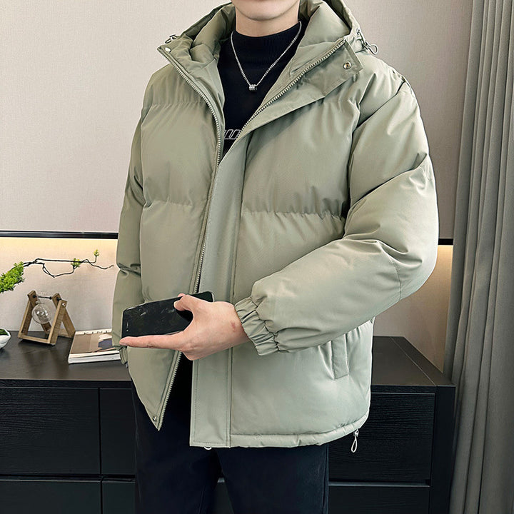 Herren Leichte Steppjacke mit hohem Kragen und praktischen Taschen Echo Archiv
