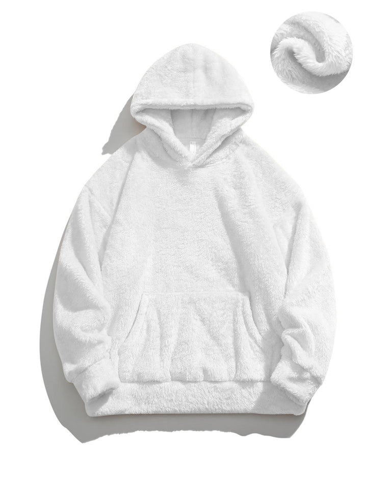 Damen Kuscheliger Kapuzenpullover mit weichem Fleece Echo Archiv
