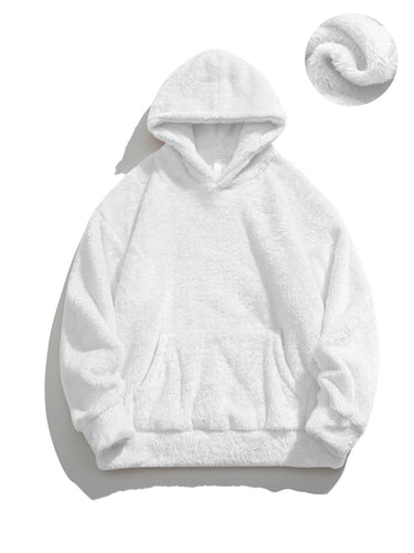 Damen Kuscheliger Kapuzenpullover mit weichem Fleece Echo Archiv