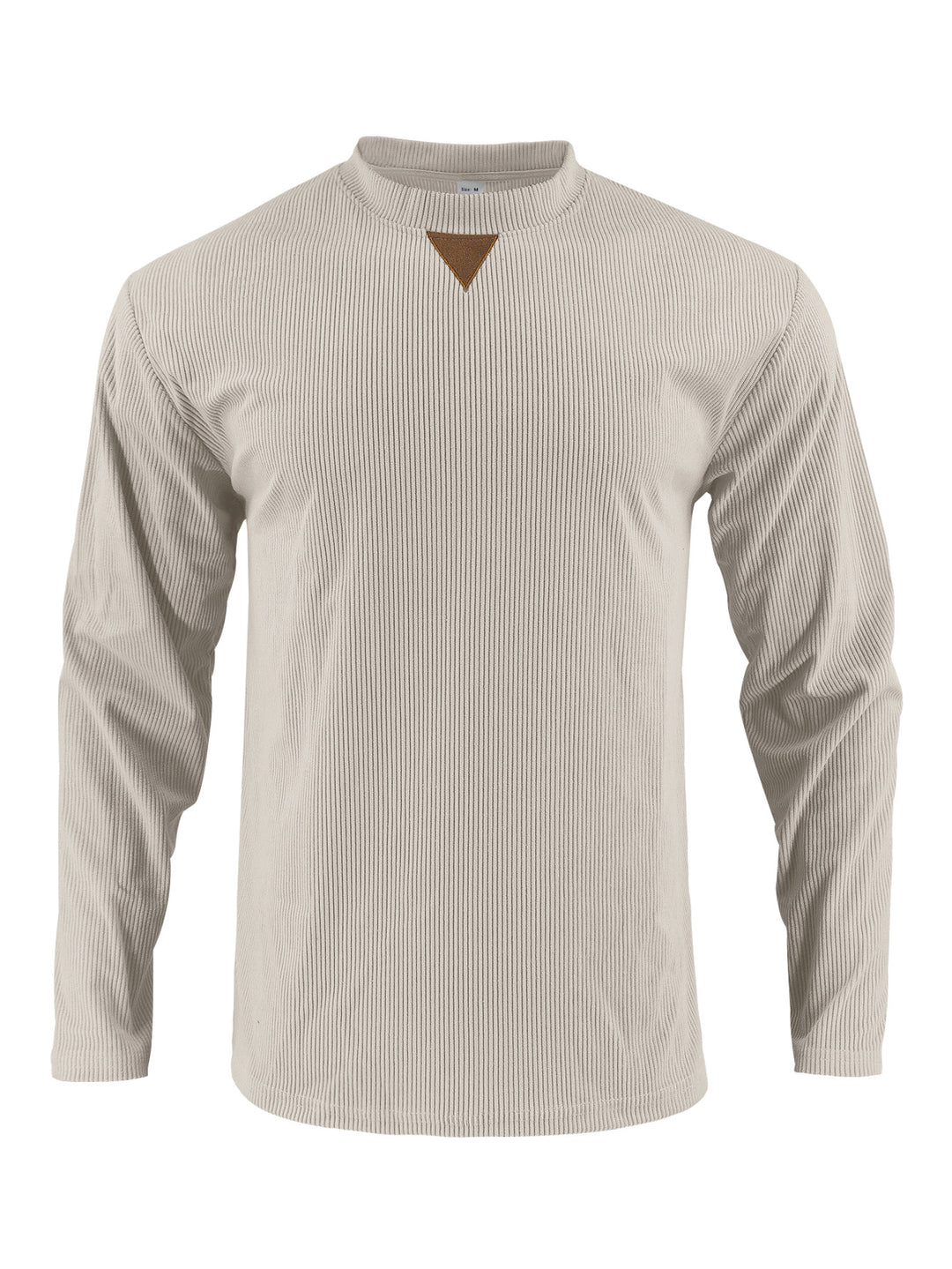 Herren Langarmshirt mit strukturiertem Rippdesign Echoarchiv