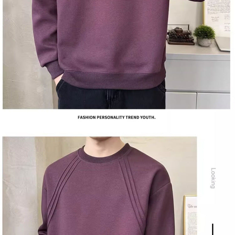 Herren Sweatshirt mit modernem Design und funktionalen Details Echoarchiv