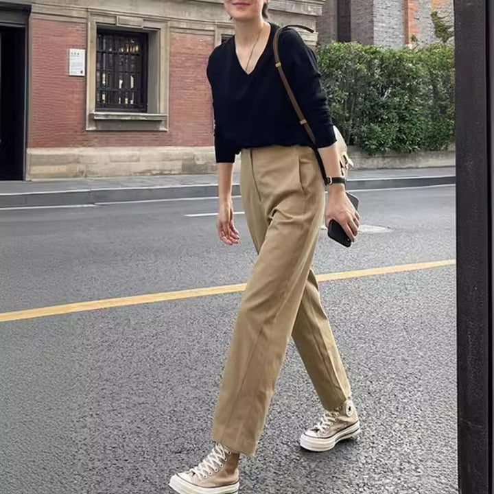 Damen Bequeme und elegante Chino-Hose Echoarchiv