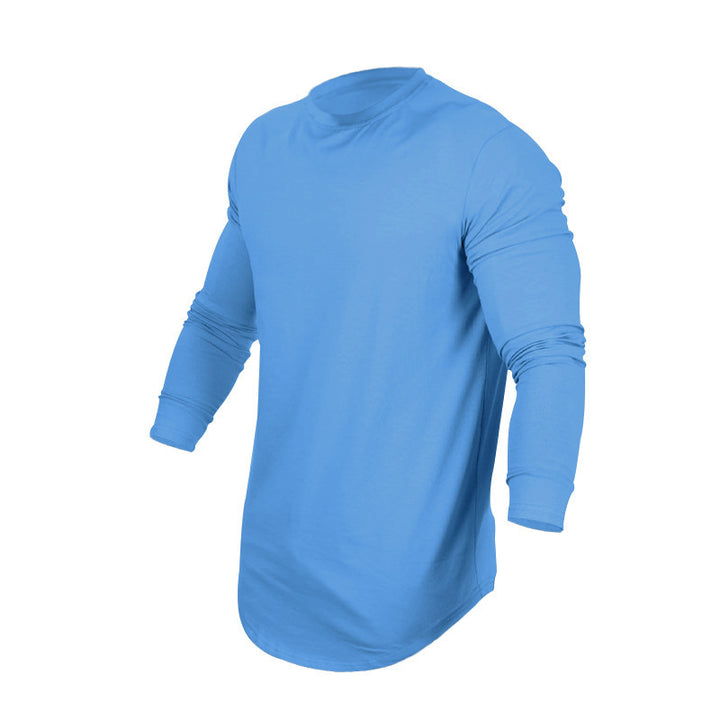 Herren Langarmshirt mit lockerer Passform und eleganter Nahtverarbeitung Echoarchiv