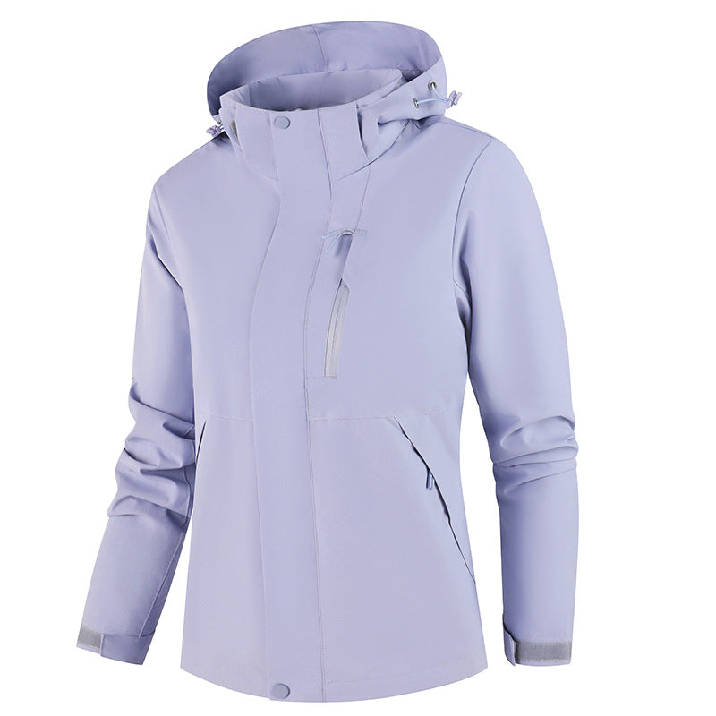Frauen Verstellbare Regenjacke Echo Archive