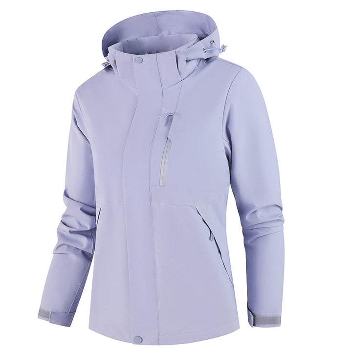 Frauen Verstellbare Regenjacke Echo Archive
