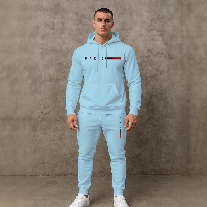Herren sportlicher Hoodie und Jogginghose Set Echoarchiv