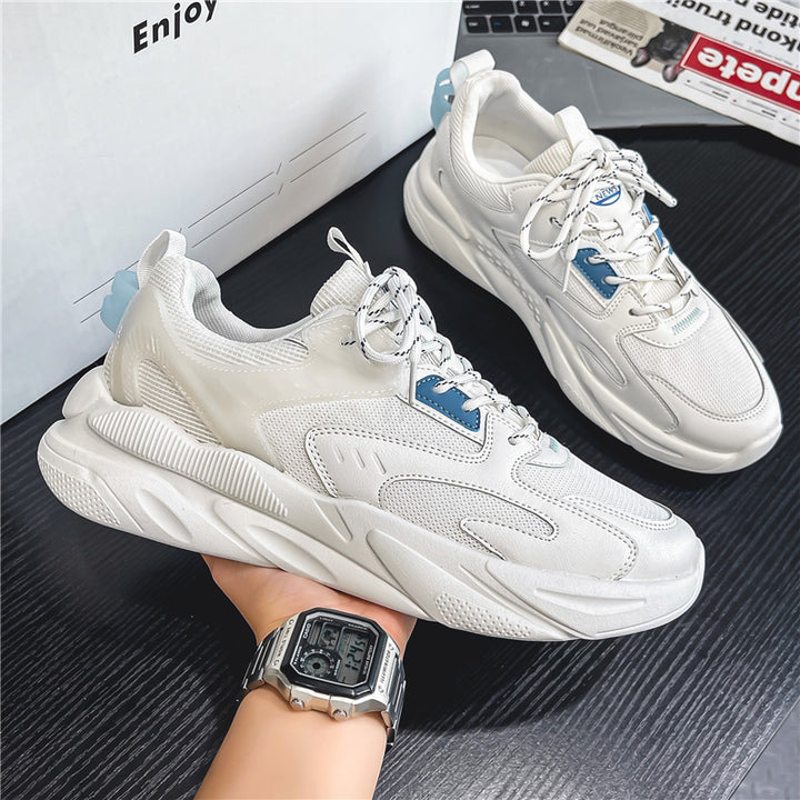 Herren Moderne Chunky-Sneaker mit atmungsaktivem Strickoberteil, gepolsterter Komfortsohle und rutschfester Profil-Laufsohle – Norré