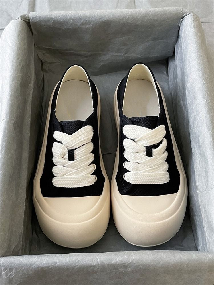 Damen Bequeme Sneaker aus hochwertigem Material mit elastischen Schnürsenkeln Echo Archiv