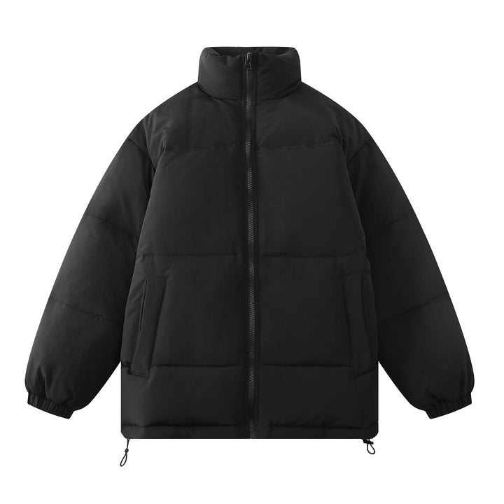 Unisex Oversize Steppjacke mit hohem Kragen und Kordelzug Echo Archiv