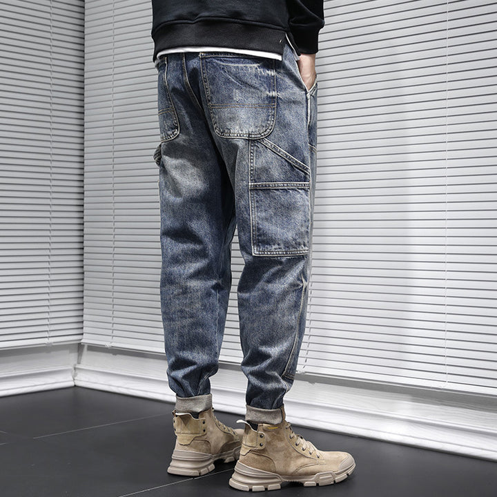 Herren Lässige Cargo-Jeans mit innovativem Design Echoarchiv