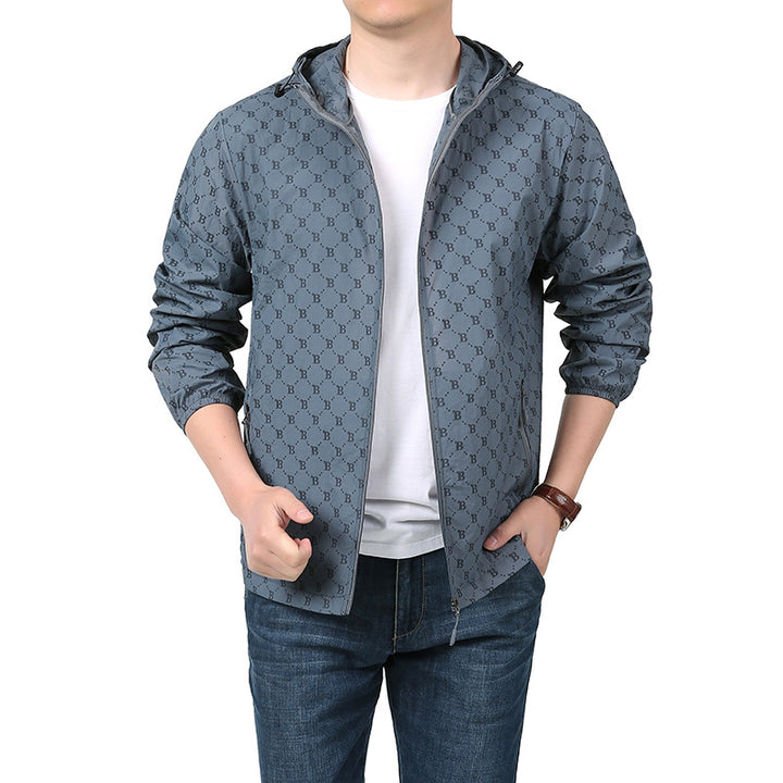 Herren Leichte und atmungsaktive Übergangsjacke Echo Archiv