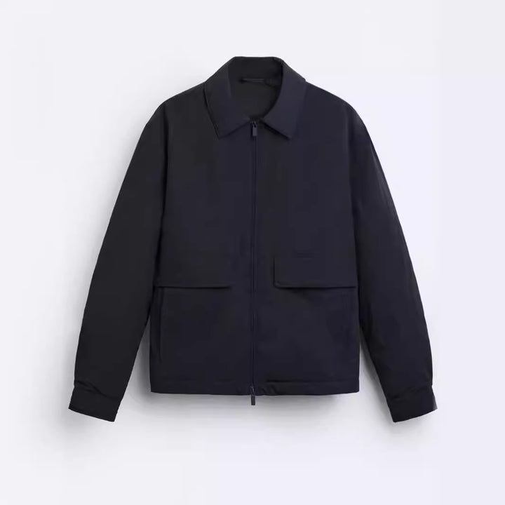 Herren lässige Jacke mit praktischen Taschen und modernem Schnitt Echoarchiv