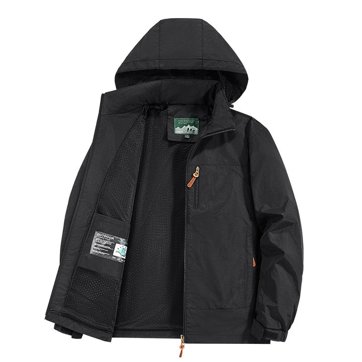 Atmungsaktive und wasserabweisende Outdoor-Jacke für Herren Echo Archive