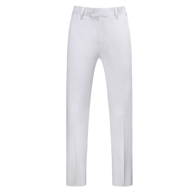 Herren nan schlanke Premium-Bügelfaltenhose mit Stretchbund und knitterarmem Gewebe Echo Archiv