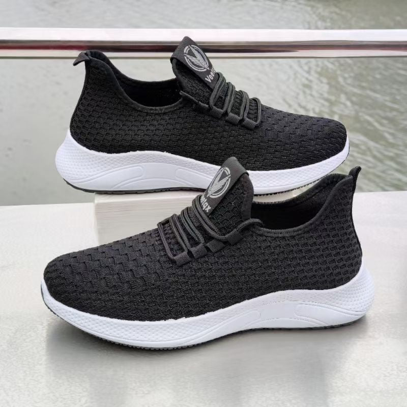 Damen Atmungsaktive Komfort-Sneaker mit elastischem Obermaterial Echo Archiv