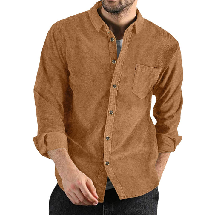 Herren Casual Cordhemd Echoarchiv