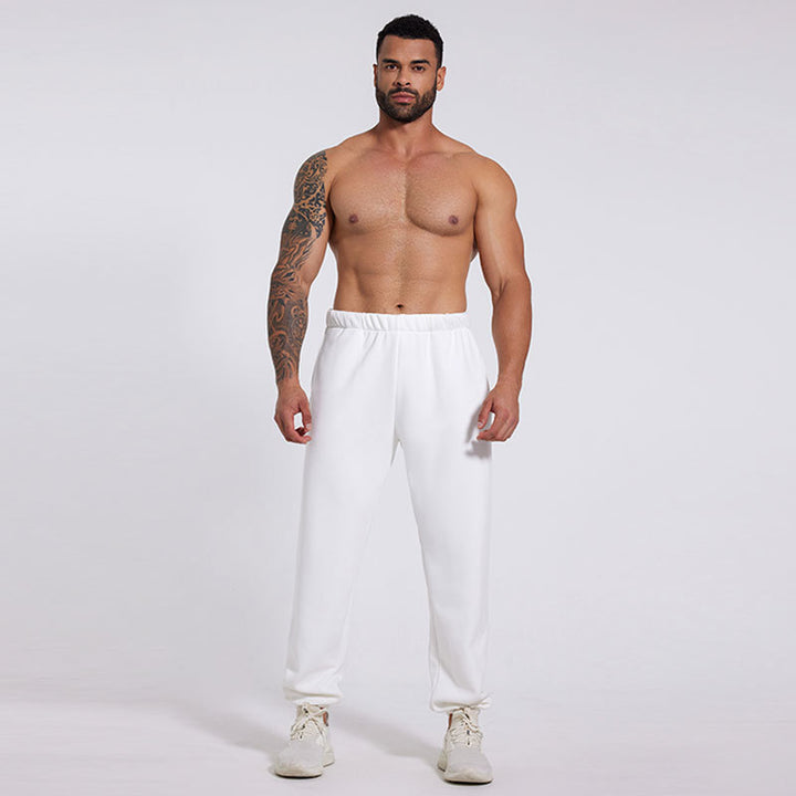 Herren bequeme Jogginghose mit elastischem Bund und seitlichen Eingrifftaschen Echoarchiv