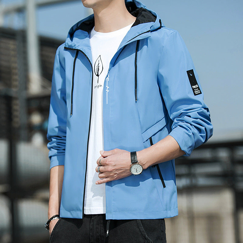 Herren technische Windjacke Echo Archiv