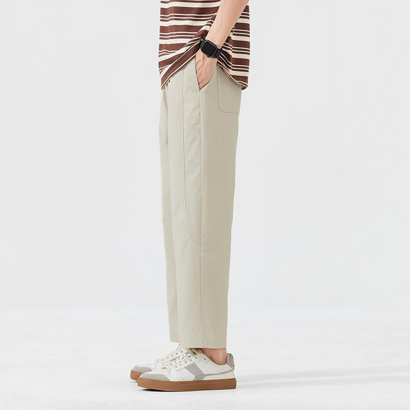 Herren Legere Relaxed Fit Stoffhose Echo Archiv