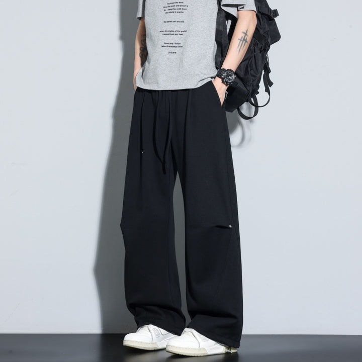 Damen Weite Lagen-Loungehose mit Cargo-Details & elastischem Tunnelzug Echoarchiv