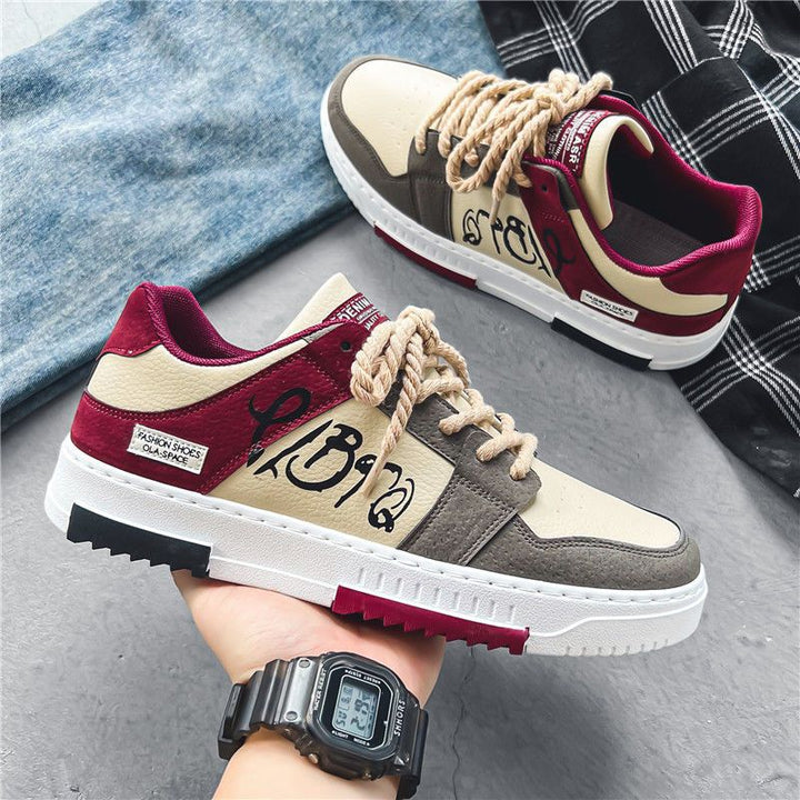Damen modische Sneakers mit asymmetrischem Design und robustem Obermaterial Echo Archiv