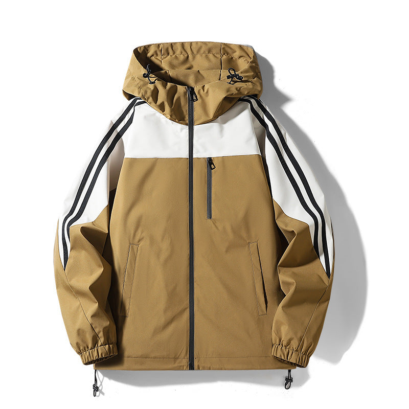 Herren Sportliche Windjacke Echo Archiv