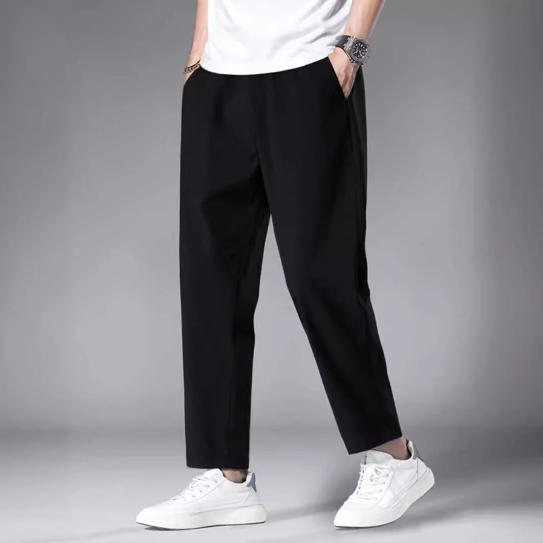 Herren elegante Relaxed-Fit Hose Echoarchiv