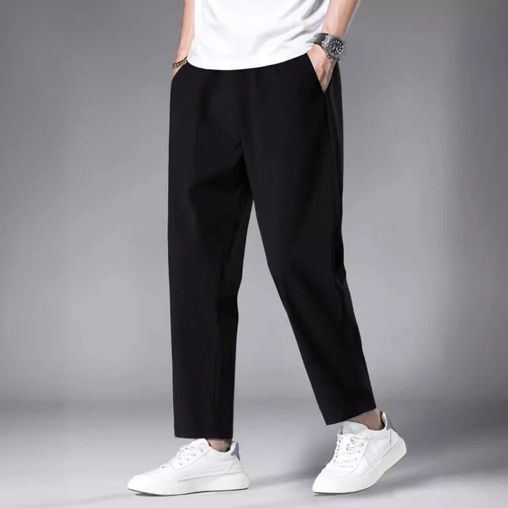 Herren elegante Relaxed-Fit Hose Echoarchiv