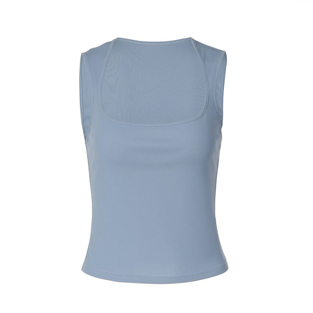 Damen Basic Tanktop mit hochwertigem Stretch Echo Archiv