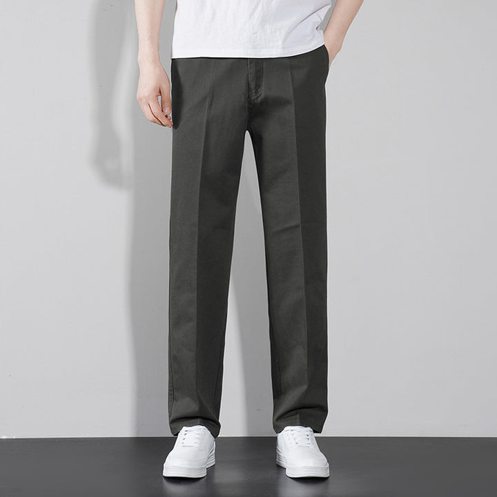 Herren schicke Freizeit-Hose mit elastischem Bund und bequemen Taschen Echoarchiv