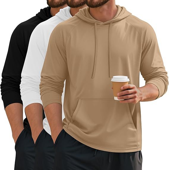 Herren Kapuzenpullover mit praktischem Kängurutaschen-Design und hochwertigem Material Echoarchiv
