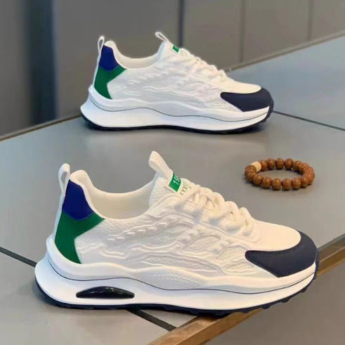Damen Sportliche Air-Cushion Sneakers mit atmungsaktiver Mesh-Oberfläche Echo Archiv