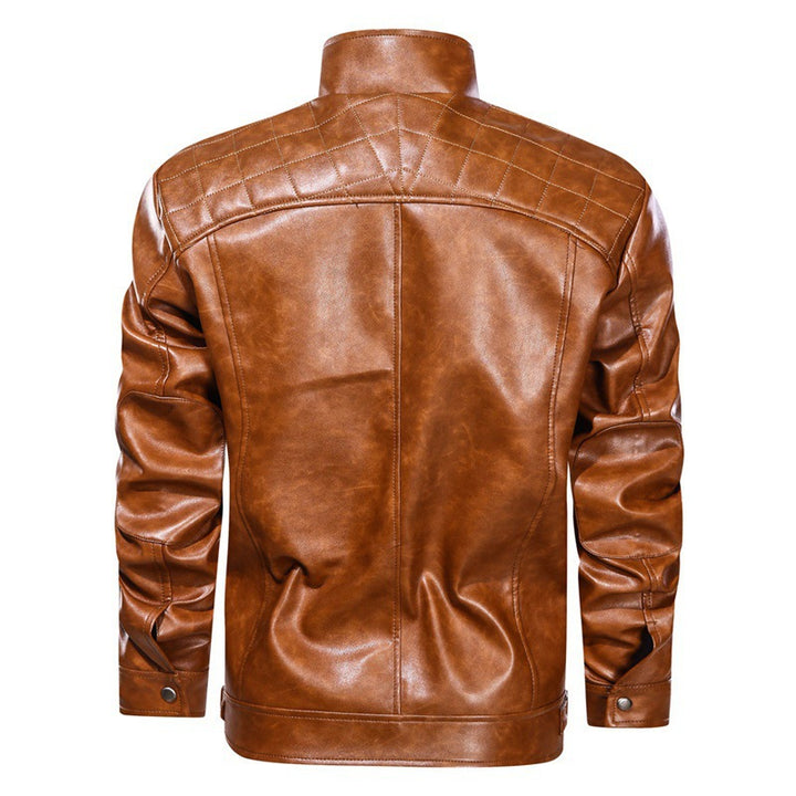 Herren modische Motorradjacke mit praktischen Taschen Echoarchiv