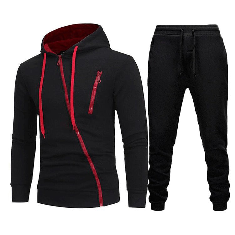 Herren Funktionsjacke mit asymmetrischem Reißverschluss und sportlicher Passform Echoarchiv