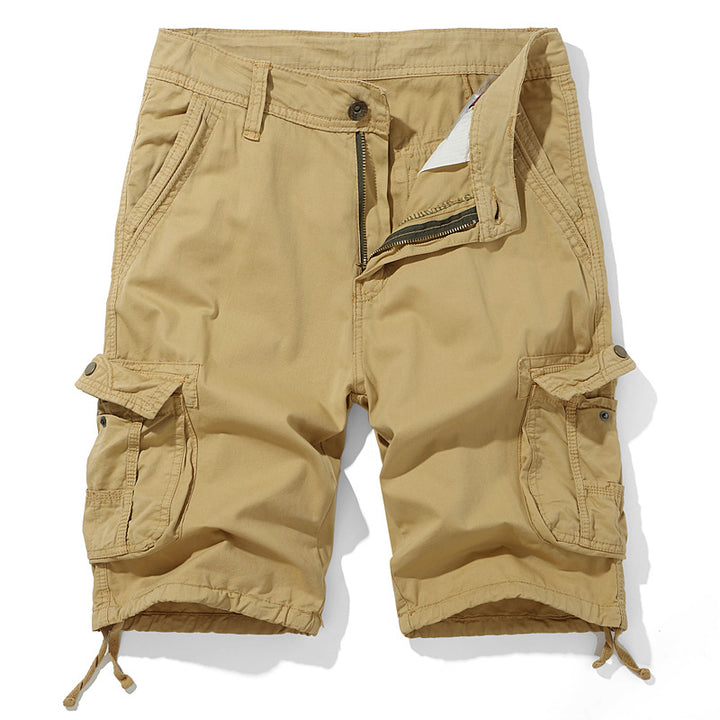 Herren Cargo-Shorts mit praktischen Taschen und verstellbarem Kordelzug Echoarchiv