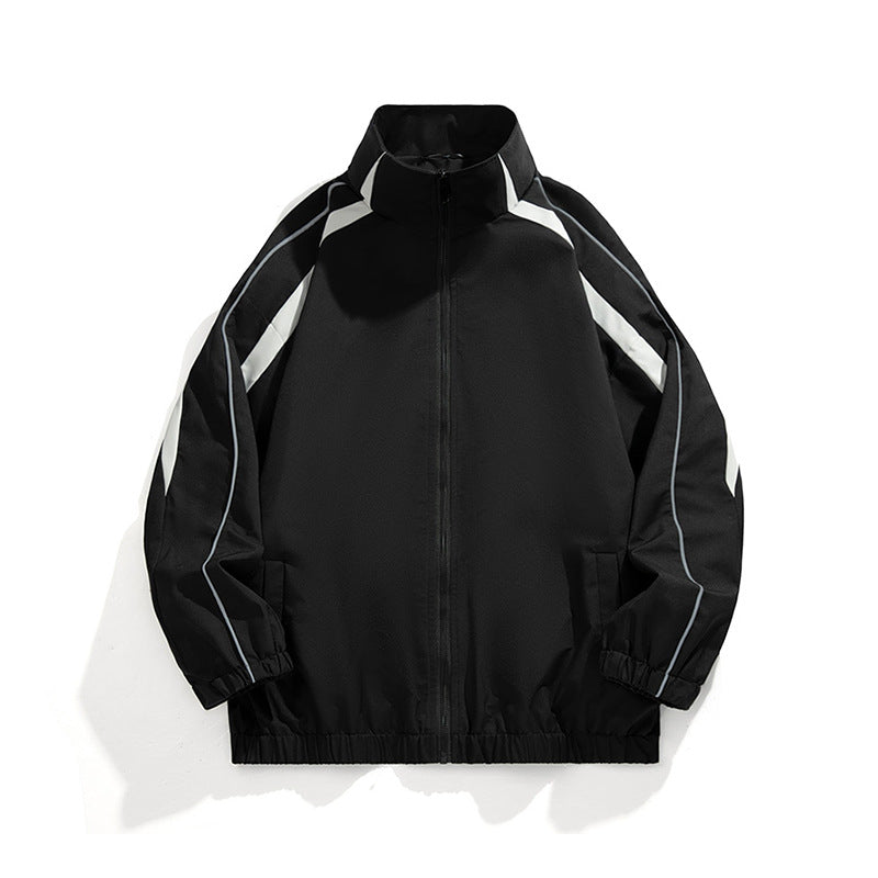 Damen Sportliche Windbreaker-Jacke Echoarchiv