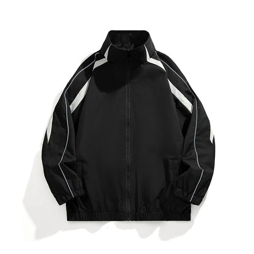 Damen Sportliche Windbreaker-Jacke Echoarchiv