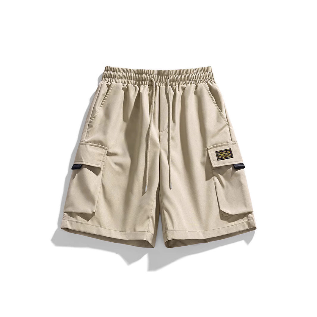 Herren Cargo-Shorts mit elastischem Bund und praktischen Taschen Echoarchiv