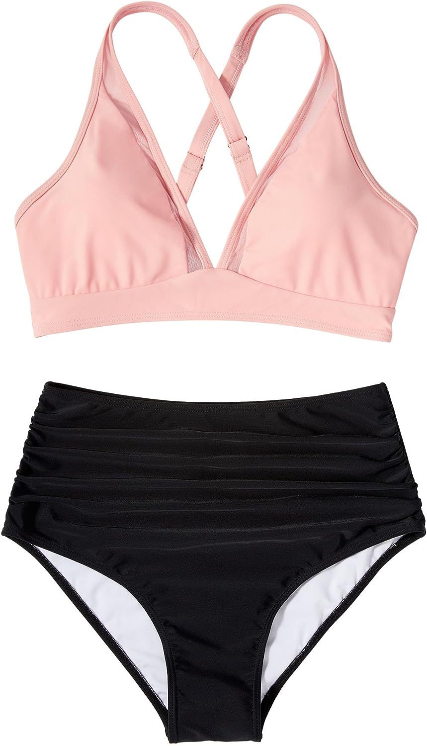 Damen Hochwertiges Bikini-Set mit kreativem Leopardenmuster Echo Archiv