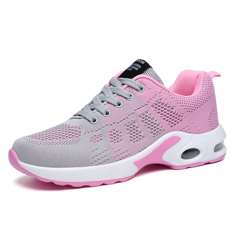 Damen nan atmungsaktive Strick-Laufschuhe mit Luftpolster und stoßabsorbierender Sohle Echo Archiv