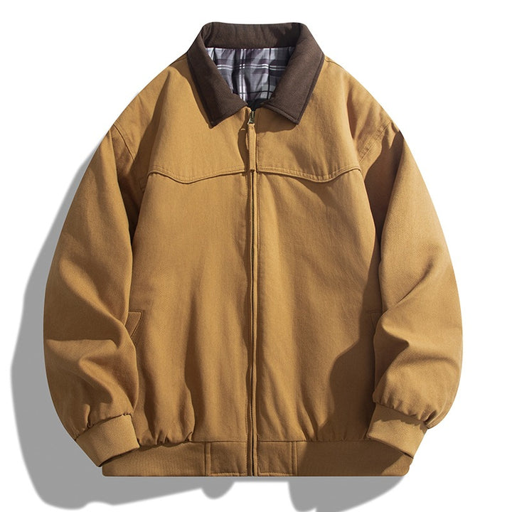 Herren Casual Steppjacke mit Kragen Echo Archiv