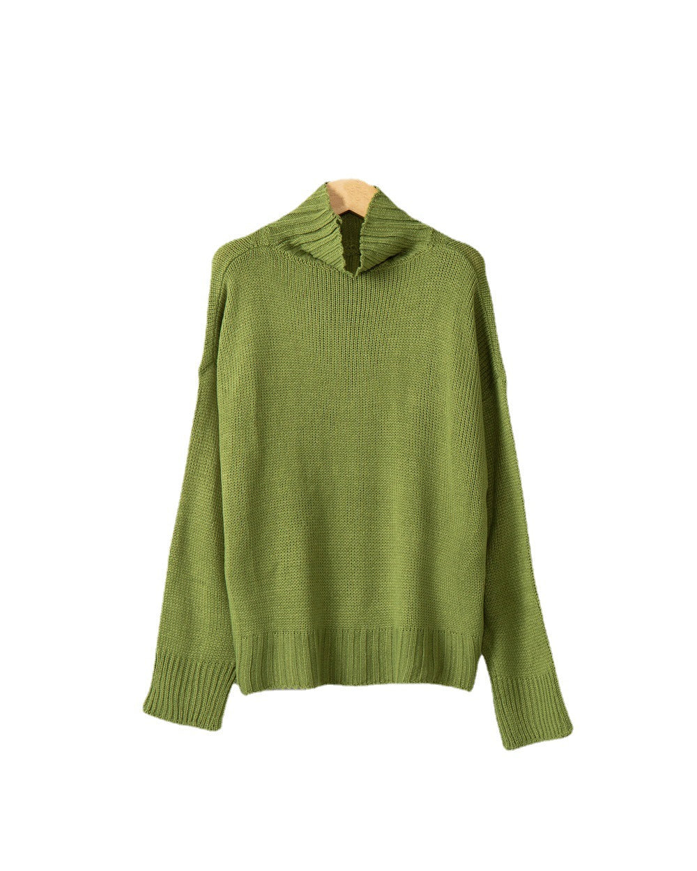 Damen Rollkragen-Pullover aus Grobstrick mit Oversize-Schnitt Echo Archiv