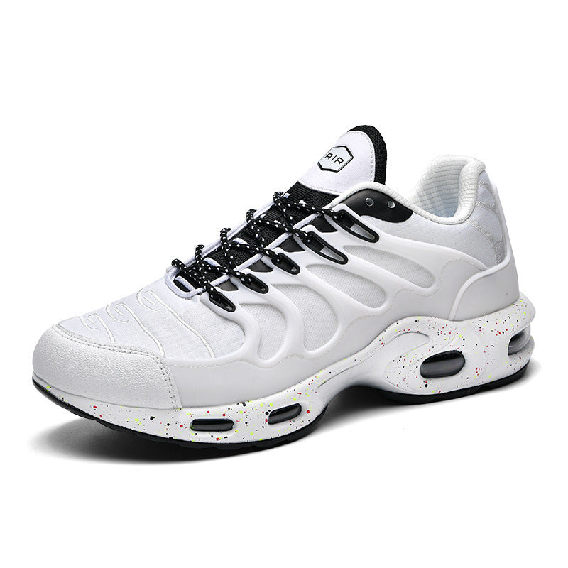 Herren futuristische Dämpfungs-Sneaker mit sichtbarer Luftkammer und strukturiertem Mesh-Overlay Echo Archiv
