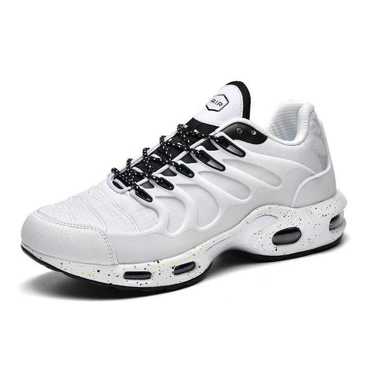 Herren futuristische Dämpfungs-Sneaker mit sichtbarer Luftkammer und strukturiertem Mesh-Overlay Echo Archiv