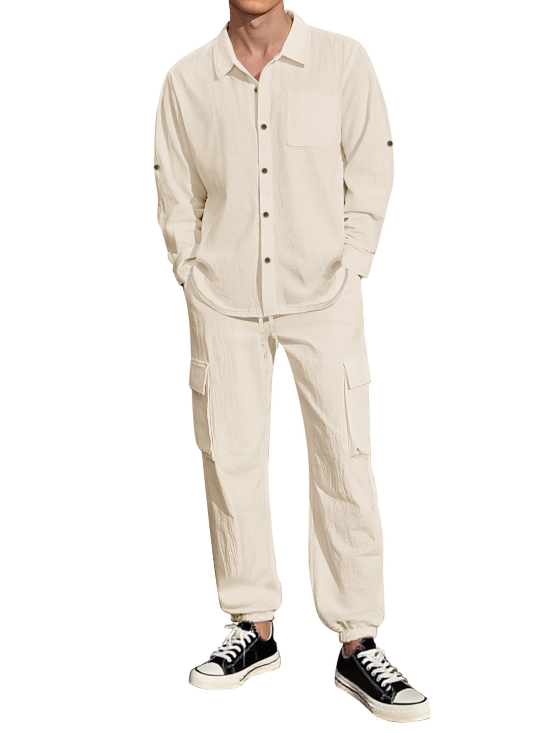 Herren lässiges Outfit-Set Echoarchiv