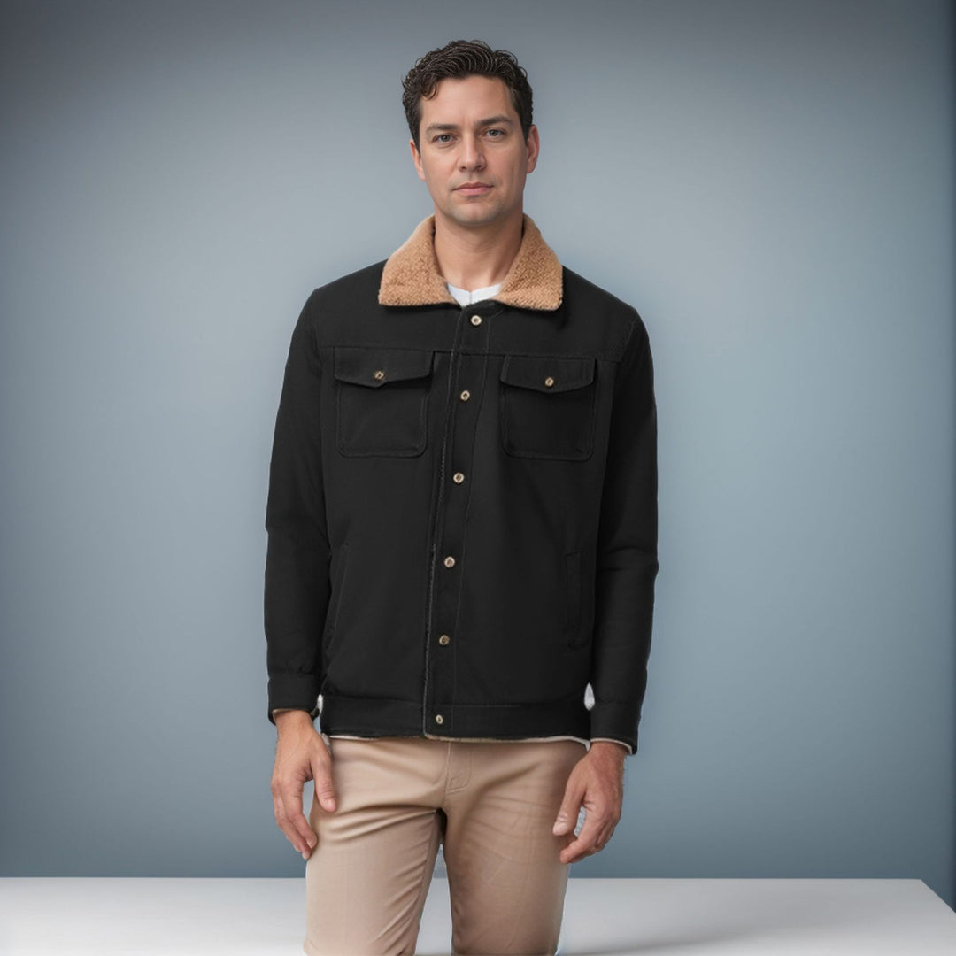 Herren Jacke mit Wendefunktion und Fleecefutter Echoarchiv