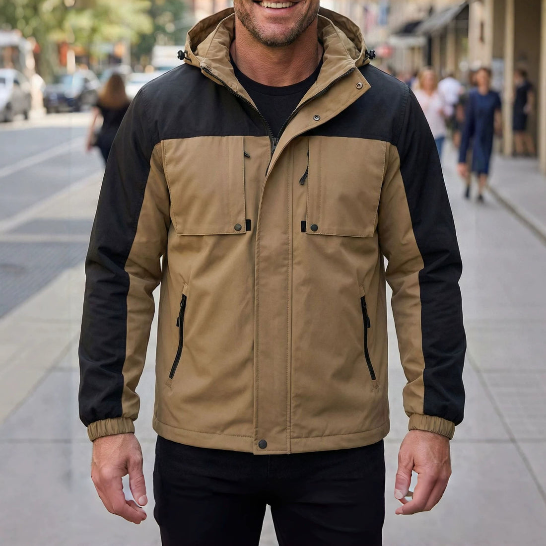 Herren Moderne Funktionsjacke – Taviero