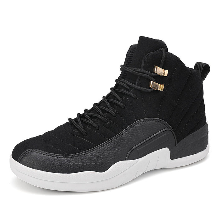 Herren High-Top Basketball-Sneaker mit gepolstertem Knöchelkragen und rutschfester Gummisohle – Norré