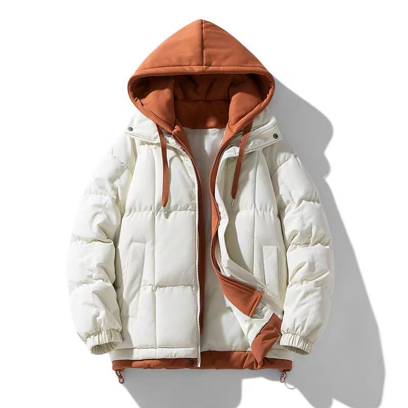 Herren Wattierte Übergangsjacke mit abnehmbarer Kapuze Echo Archiv